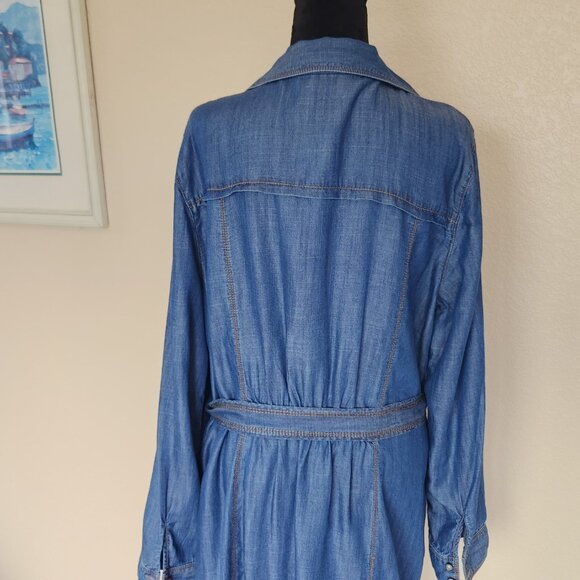 INC. - Denim dress - size 14 - Picture 5 of 8